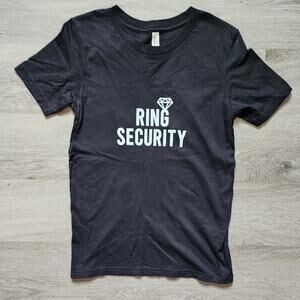 Bella + Canvas Kids Boy's Ring Security Graphic Short Sleeve Crewneck Tee Large